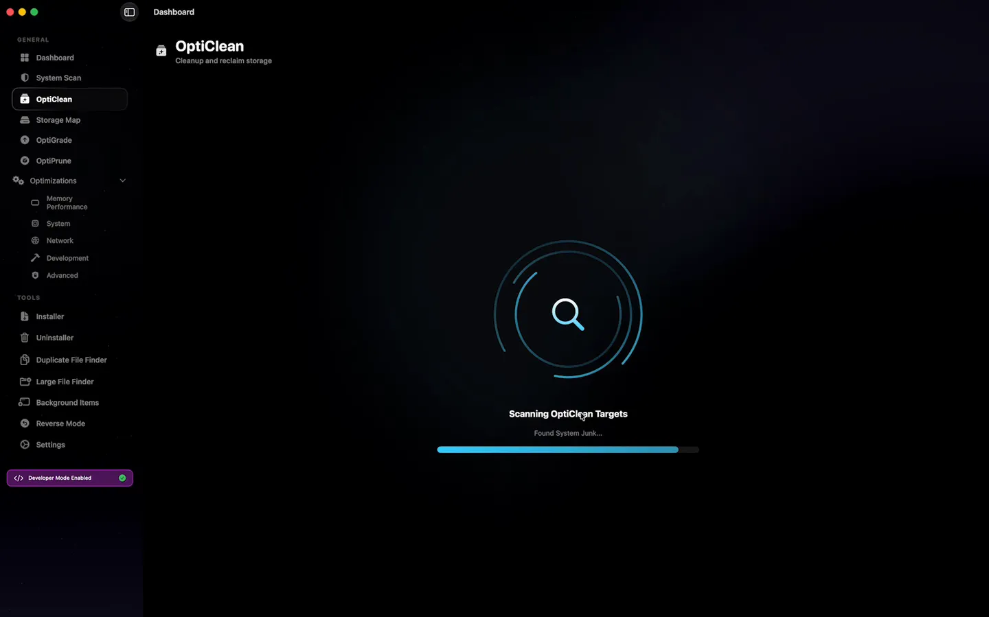 OptiMac: OptiClean